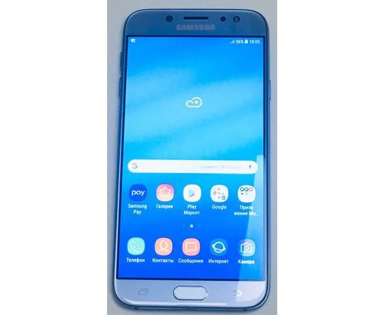 Samsung Galaxy J7 (SM-J730FM/DS) (3Gb/16Gb) (Голубой) Samsung - Сервис Плюс Рус