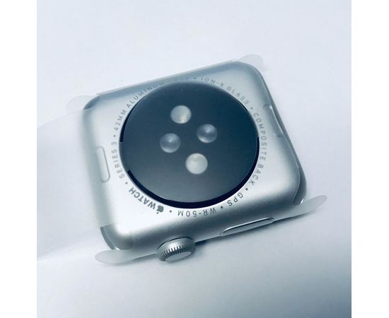 Apple Watch 3 42mm Silver Aluminum Case with Gray Sport Band Apple - Сервис Плюс Рус