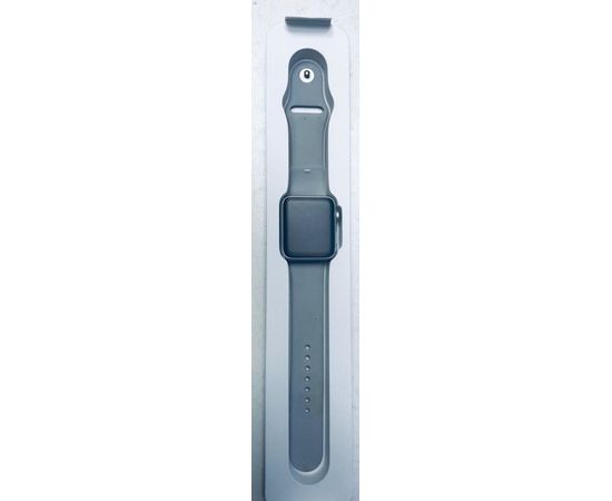Apple Watch 3 42mm Silver Aluminum Case with Gray Sport Band Apple - Сервис Плюс Рус