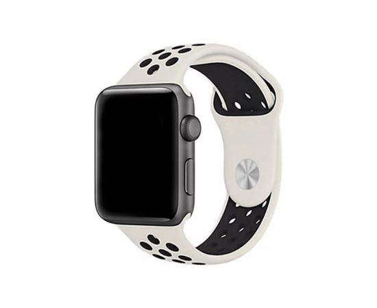 Apple Watch 3 42mm Space Gray Aluminum Case with Nike Silicon Loop серый/черный Apple - Сервис Плюс Рус