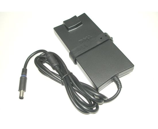 Блок питания (сетевой адаптер) для ноутбуков Dell 19.5V 4.62A 7.4pin slim (тонкий корпус) Dell - Сервис Плюс Рус