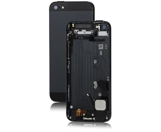 iPhone 5 Корпус в сборе с кнопками и элементами (Black) (org.) Apple - Сервис Плюс Рус