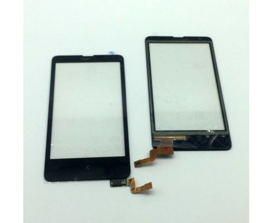 Nokia X (RM-980) Сенсорный экран (touchscreen\тачскрин) (Черный) (org.) Nokia - Сервис Плюс Рус
