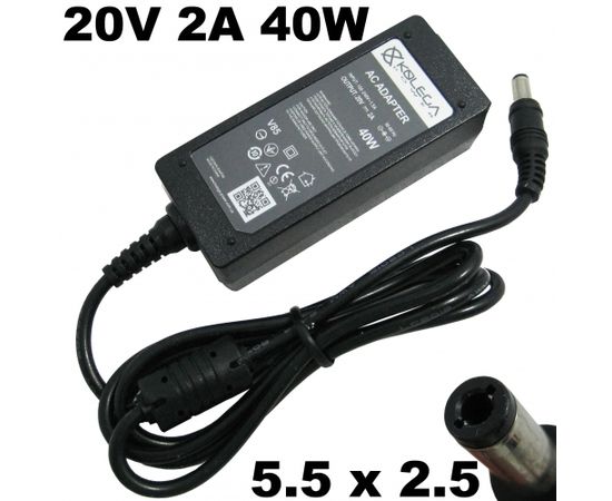 Блок питания (сетевой адаптер) для нетбуков Lenovo 20V 2A 5.5x2.5 Lenovo / IBM - Сервис Плюс Рус