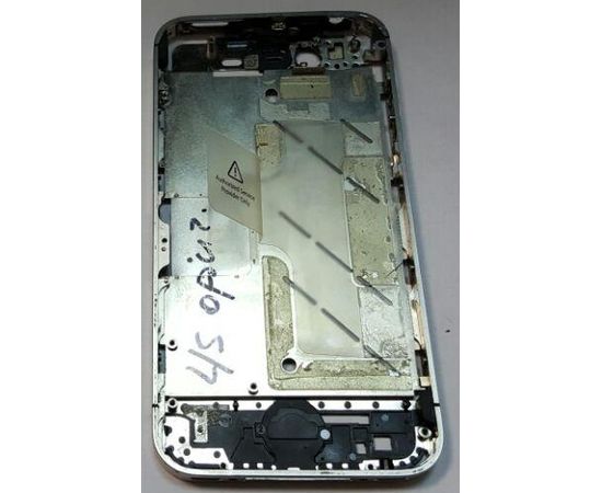iPhone 4S Средняя часть корпуса (org.) Apple - Сервис Плюс Рус