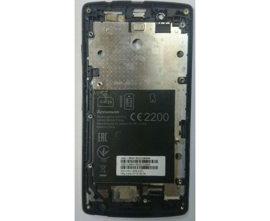 Lenovo A2010 / A2010-a Подложка дисплея (Черный) (org.) Lenovo - Сервис Плюс Рус