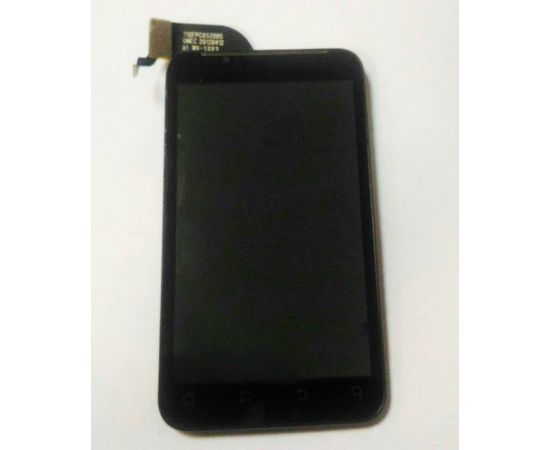 teXet TM-5204 LCD дисплей с сенсорным экраном (touchscreen\тачскрин) в сборе с рамкой (Черный) (org.) teXet - Сервис Плюс Рус