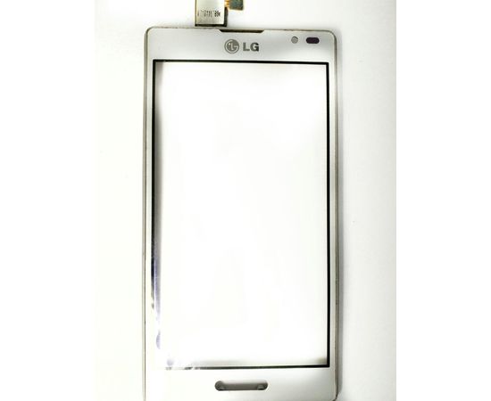 LG P768 Optimus L9 Тачскрин в сборе с рамкой (Белый) (org.) LG - Сервис Плюс Рус