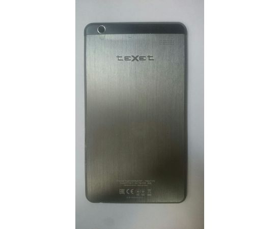 teXet TM-7058 X-pad STYLE 7.1 3G Задняя крышка (Серебряный) (org.) teXet - Сервис Плюс Рус