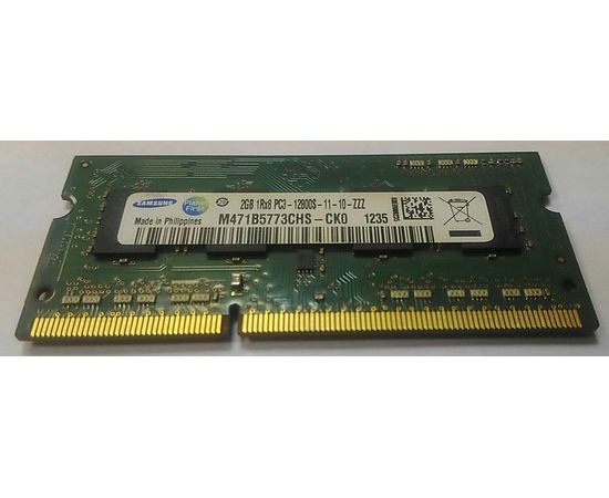 Samsung 2GB 1Rx8 PC3 - 12800S - 11 - 10 - ZZZ Samsung - Сервис Плюс Рус