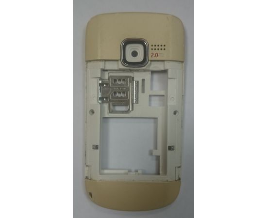 Nokia C3-00 (RM-614) Средняя часть (Золотой) (org.) Nokia - Сервис Плюс Рус