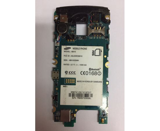 Samsung GT-I8910 Материнская плата (org.) Samsung - Сервис Плюс Рус