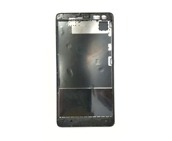 Nokia Lumia 535 (RM-1090) Рамка дисплея (Черный) (original) Nokia - Сервис Плюс Рус