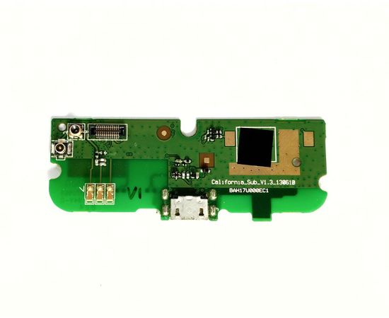 Alcatel One Touch 6012x Плата с системным разъемом и микрофоном (org.) Alcatel - Сервис Плюс Рус