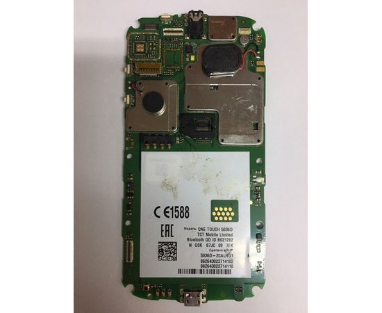 Alcatel Pop C5 (5036D) Материнская плата в сборе (Под восстановление) (org.) Alcatel - Сервис Плюс Рус