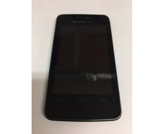 Alcatel OneTouch S'Pop (4030D) Модуль (Дисплей в сборе с тачскрином) (Черный) (org.) Alcatel - Сервис Плюс Рус