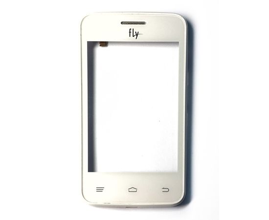 Fly Era Nano 5 (IQ434) Тачскрин в сборе с рамкой (Белый) (org.) Fly - Сервис Плюс Рус