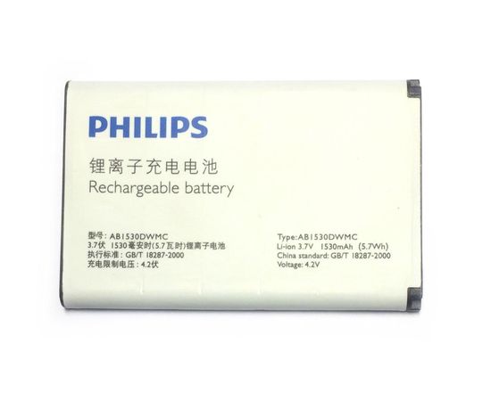 Philips Xenium X331 Аккумулятор (AB1530DWMC) (original) Philips - Сервис Плюс Рус