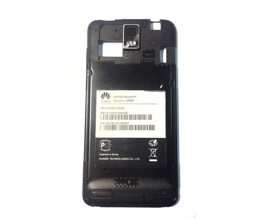 Huawei Ascend D1 (U9500) Средняя часть корпуса (Черный) (org.) Huawei - Сервис Плюс Рус