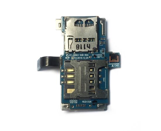 Samsung Galaxy S (GT-I9003) Плата SIM и SD карт (org.) Samsung - Сервис Плюс Рус