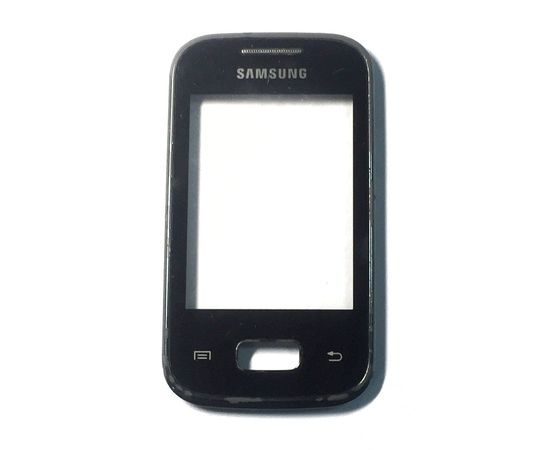 Samsung Galaxy Pocket (GT-S5300) Тачскрин в сборе с рамкой (снятый оригинал) - черный Samsung - Сервис Плюс Рус