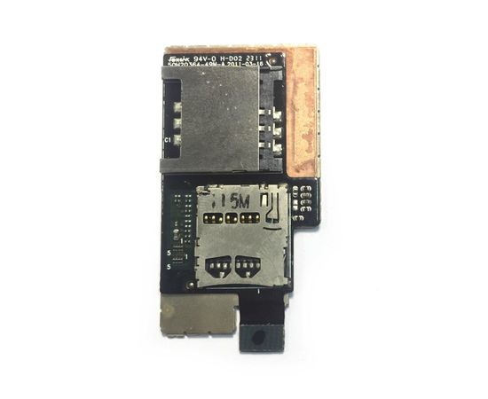 HTC Sensation XE Шлейф с коннекторами SIM и SD карт (org.) HTC - Сервис Плюс Рус