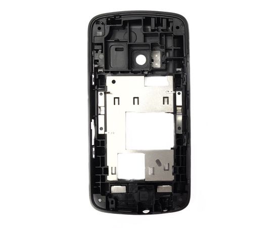 Nokia C6-01 Задняя часть корпуса (без крышки от аккумулятора) (Серебристый) (org.) Nokia - Сервис Плюс Рус