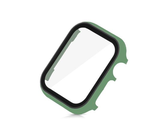 Чехол + защитное стекло 2в1 для Apple Watch 44mm - Зеленый - Сервис Плюс Рус