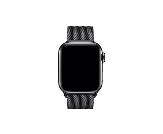 Металлический ремешок (Milanese loop) для Apple Watch 38/40mm - Черный Apple - Сервис Плюс Рус