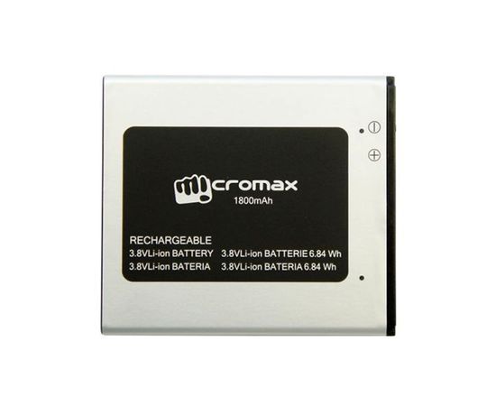 Micromax Q415 Аккумулятор 1800 mAh Li-ion (original) Micromax - Сервис Плюс Рус