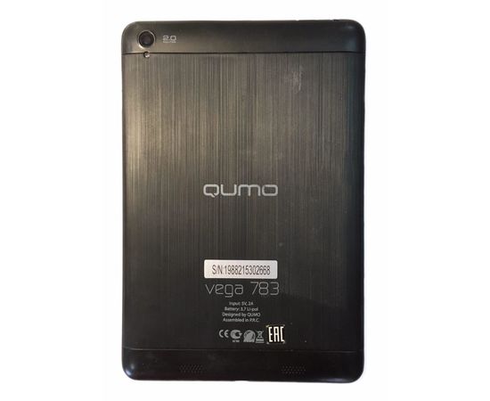Qumo Vega 783 Задняя крышка (Черный) (original) QUMO - Сервис Плюс Рус