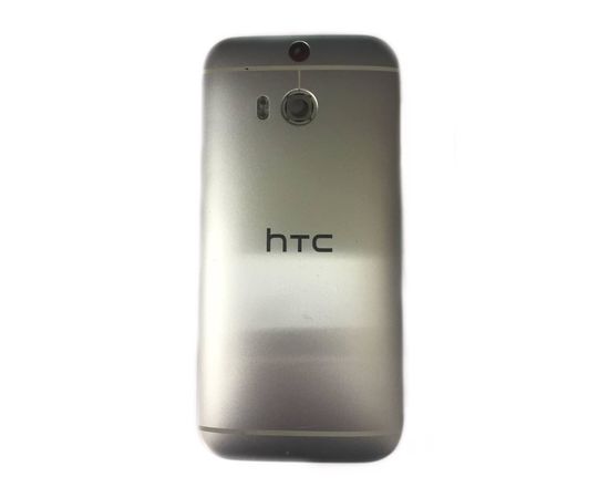 HTC One M8 Крышка задняя (без стекла камеры) (Серебристый) (original) HTC - Сервис Плюс Рус