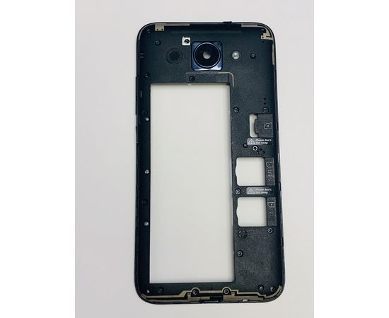 Huawei Y3 (CRO-L22) (2017) средняя часть корпуса (черный) Huawei - Сервис Плюс Рус
