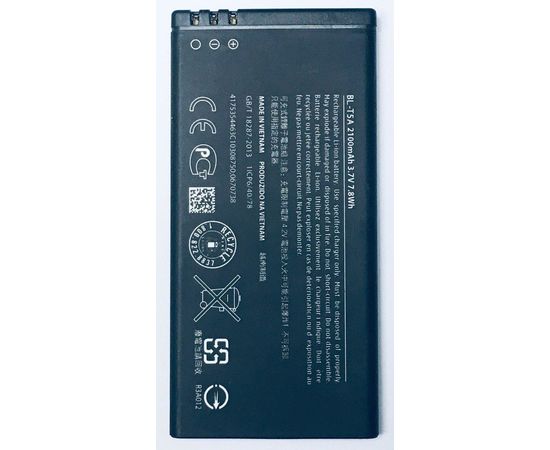 Аккумулятор BL-T5A для Microsoft Lumia 550 (RM-1127) (Оригинал) Microsoft - Сервис Плюс Рус