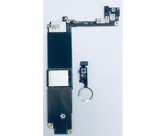 iPhone 8 материнская плата 64Gb (на ID) с белой родной кнопкой и держателем SIM Apple - Сервис Плюс Рус