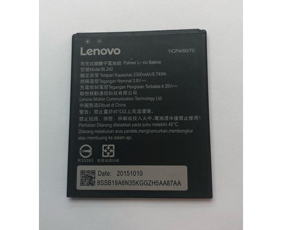 Lenovo A6010 Аккумулятор (BL242) (original) Lenovo - Сервис Плюс Рус