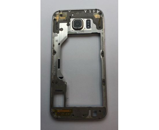 Samsung Galaxy S6 (SM-G920F) Средняя часть корпуса (снятый оригинал) - золото Samsung - Сервис Плюс Рус