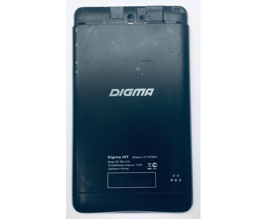 Digma Hit 3G (HT7070MG) Задняя крышка (Черный) (Оригинал) Digma - Сервис Плюс Рус