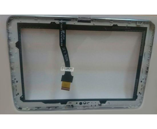 Samsung Galaxy Note 10.1 (GT-N8000) Сенсорный экран (touchscreen\тачскрин) с рамкой (Синий) (org.) Samsung - Сервис Плюс Рус