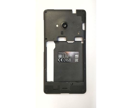 Nokia Lumia 535 (RM-1090) Средняя часть корпуса (Черный) (original) Nokia - Сервис Плюс Рус