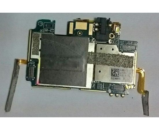 Jinga Hotz M1 Основная (материнская) плата в сборе с разъемом для наушников, разъемами для SIM-карты (сим-карты) и разъемом для SD-карты (org.) Jinga - Сервис Плюс Рус