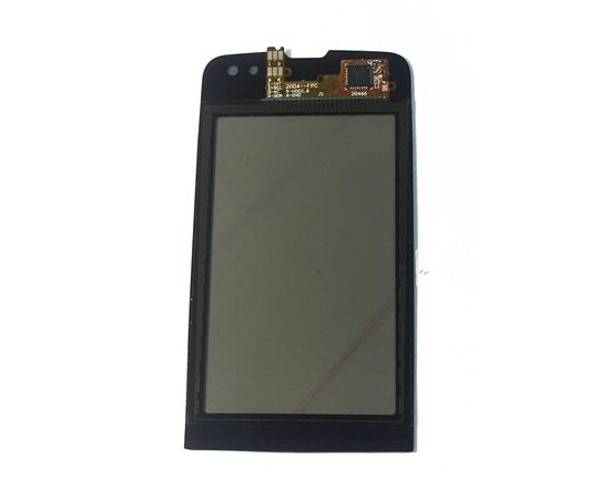 Nokia Asha 311 (RM-714) Сенсорный экран (touchscreen\тачскрин) с рамкой (Черный) - AAA Nokia - Сервис Плюс Рус