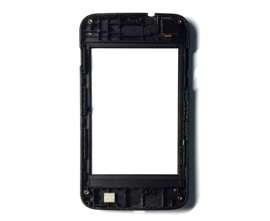 Fly Era Nano 5 (IQ434) Тачскрин в сборе с рамкой (Черный) (org.) Fly - Сервис Плюс Рус