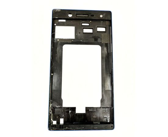 Lenovo Tab3 TB3-730X/TB3-730M Рамка дисплея (Синий) (org.) Lenovo - Сервис Плюс Рус