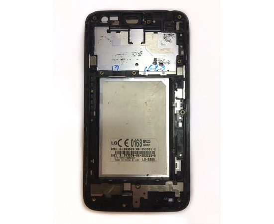 LG L65 (D285) Рамка дисплея (Черный) (org.) LG - Сервис Плюс Рус