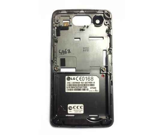 LG Free Touch (KP500) Средняя часть корпуса (Серый) (org.) LG - Сервис Плюс Рус