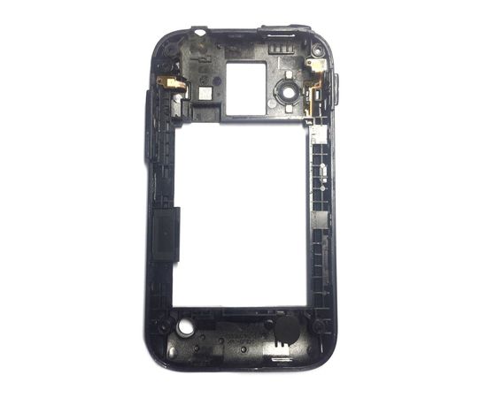 Samsung Galaxy Y (GT-S5360) Средняя часть корпуса (снятый оригинал) - черный Samsung - Сервис Плюс Рус