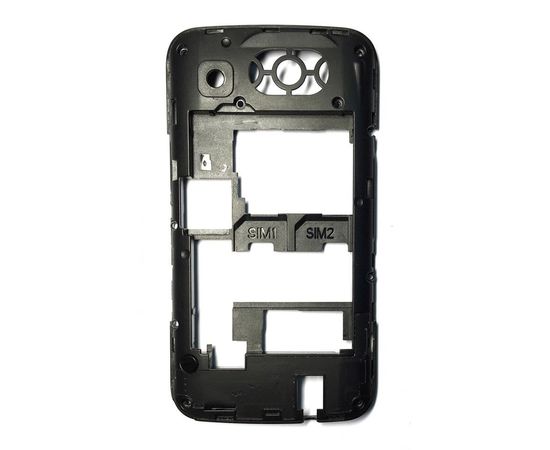 Fly IQ238 Jazz Средняя часть корпуса (Черный) (org.) Fly - Сервис Плюс Рус