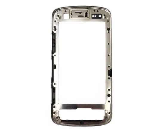Nokia C6-01 Средняя часть корпуса (Серебристый) (org.) Nokia - Сервис Плюс Рус