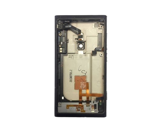 Nokia Lumia 800 (RM-801) Корпус в сборе с кнопкой включения и аудиоразъемом (Черный) (original) Nokia - Сервис Плюс Рус